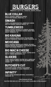 Backwoods Rambling Menu Menu – Backwoods Burgers – Oakdale CA